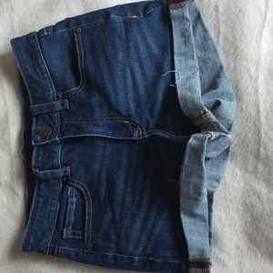 Aero High Rise Midi Shorts